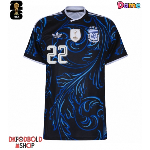 Argentina Lautaro Martinez #22 Udebanetrøje Dame VM 2026 Kort ærmer